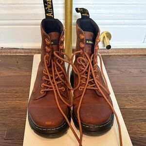 Dr. Martens Chestnut Leather Boots